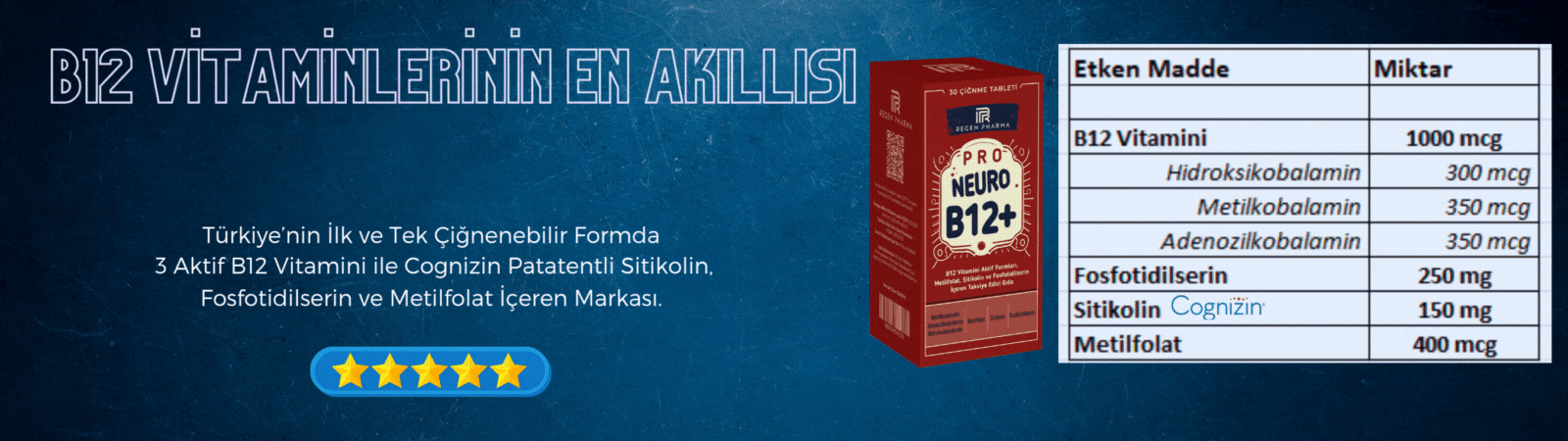 Pro-Neuro B12+ 